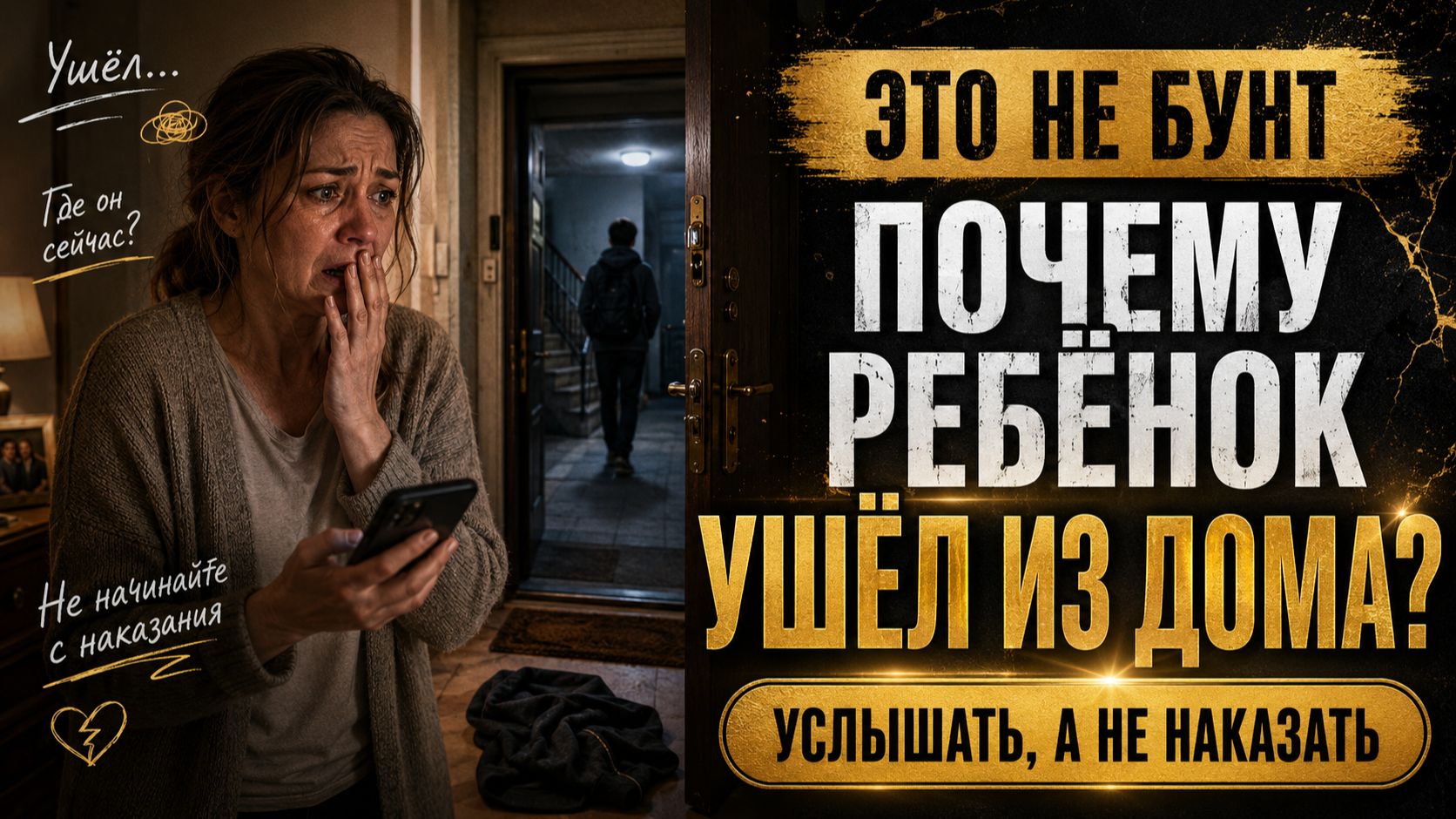 Ваш ребёнок ушёл из дома. Может быть, на час. Может быть, на ночь.