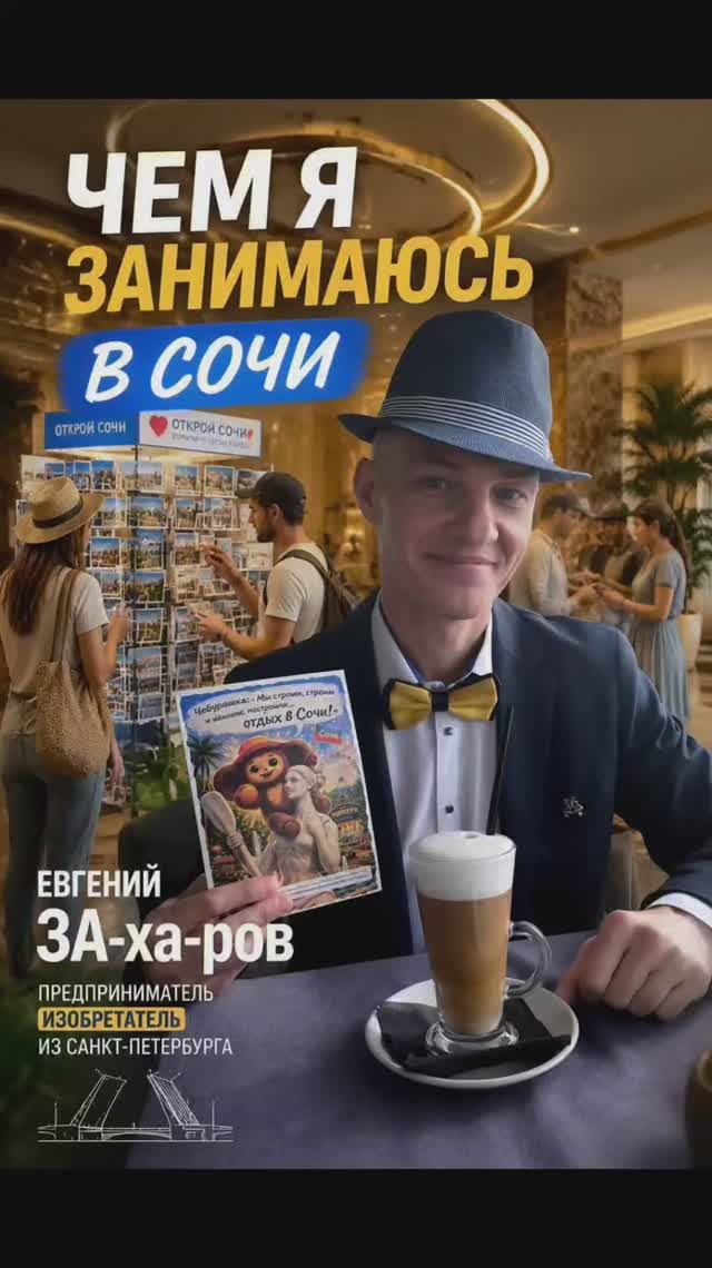 Каким бизнесом заняться в Сочи? Ответ есть в самом вопросе. | Евгений ЗА-ХА-РОВ