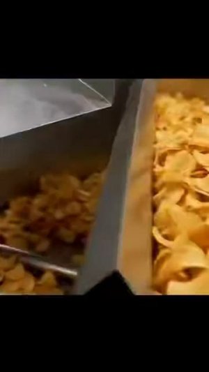 Процесс создания картофельных чипсов от начала до конца