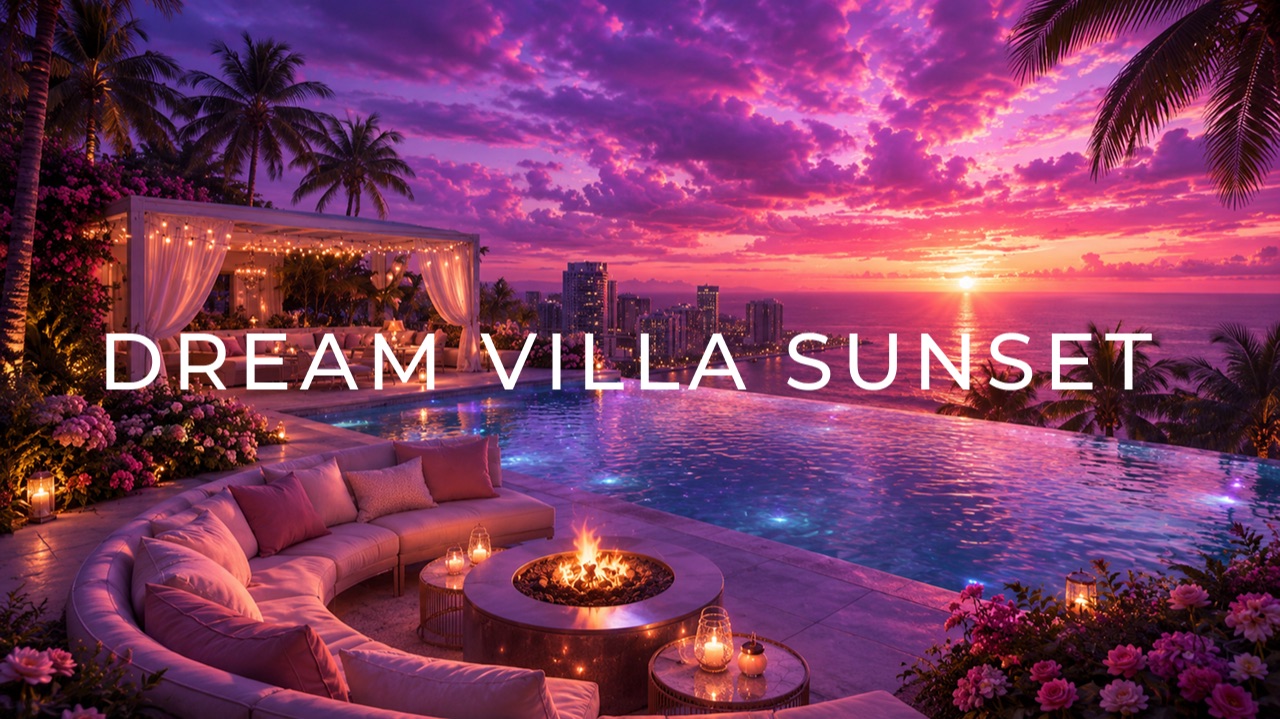 Dream Villa Sunset — Luxury Deep House и атмосфера тропического заката