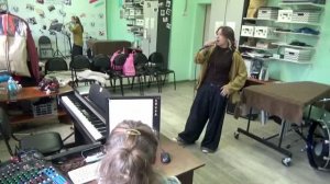 Жить и верить. Из к/ма Лука (Излечить страх)  До и на концерте. Даша Еремеева-Эстрада.
