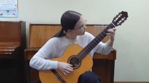 Вязникова Анастасия. В.Козлов«Восточный танец»