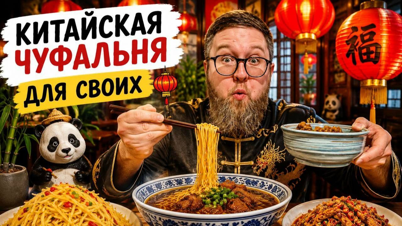 НАШЁЛ КИТАЙСКОЕ МЕСТО БЕЗ ТУРИСТОВ | Честный обзор РАМЕН СО ВКУСОМ ТАБЛЕТОК | Что вообще происходит?