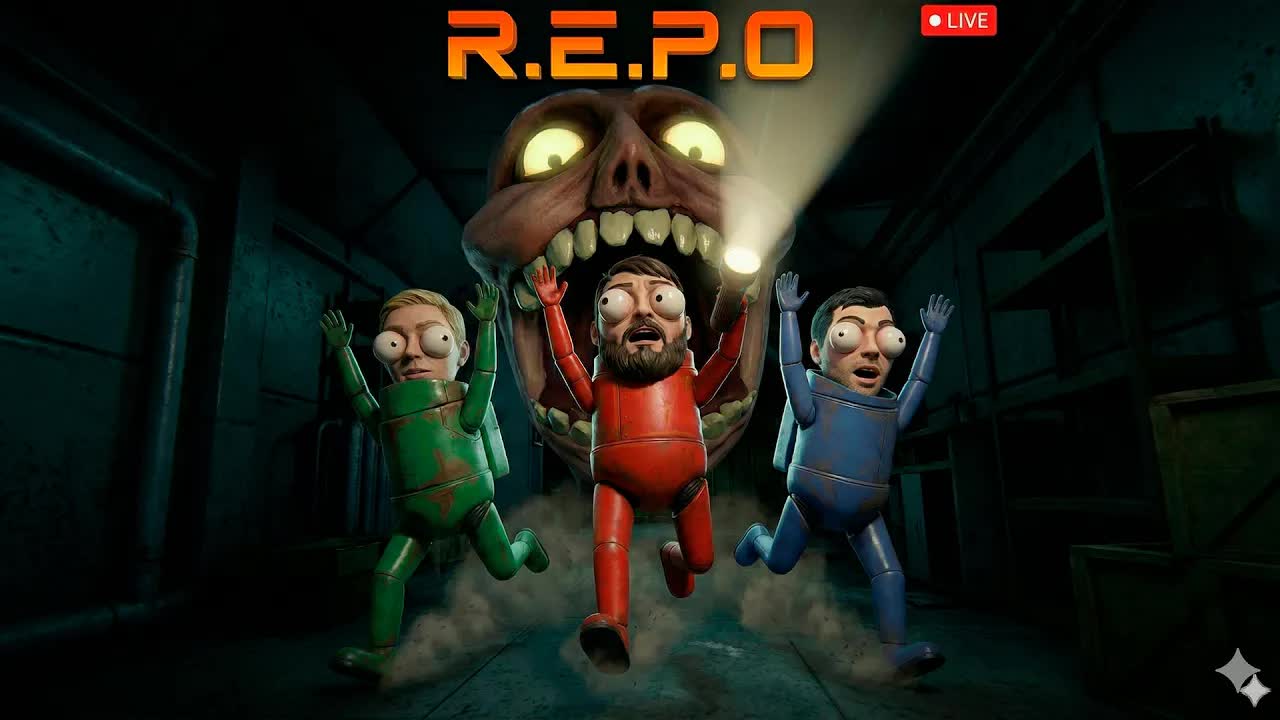 Зрители управляют игрой - R.E.P.O. с ‪@KeeperDrey‬ и ‪@selslava‬