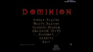 Dominion Pre-Alpha | Ironman. Одна жизнь! Элементалист