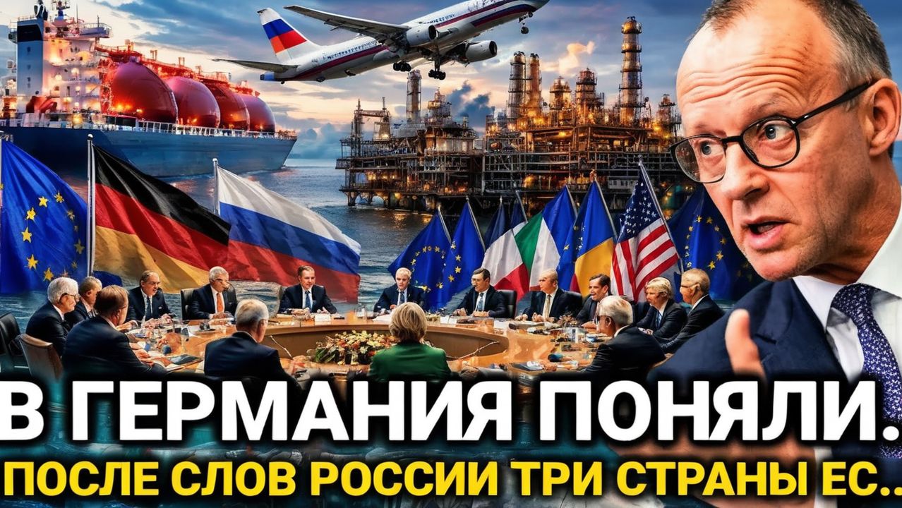 Германия Попросила Обсудить Это С Россией…Европа Снова Заговорила О...Последние новости...