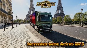 Euro Truck Simulator 2. Mercedes-Benz Actros MP3