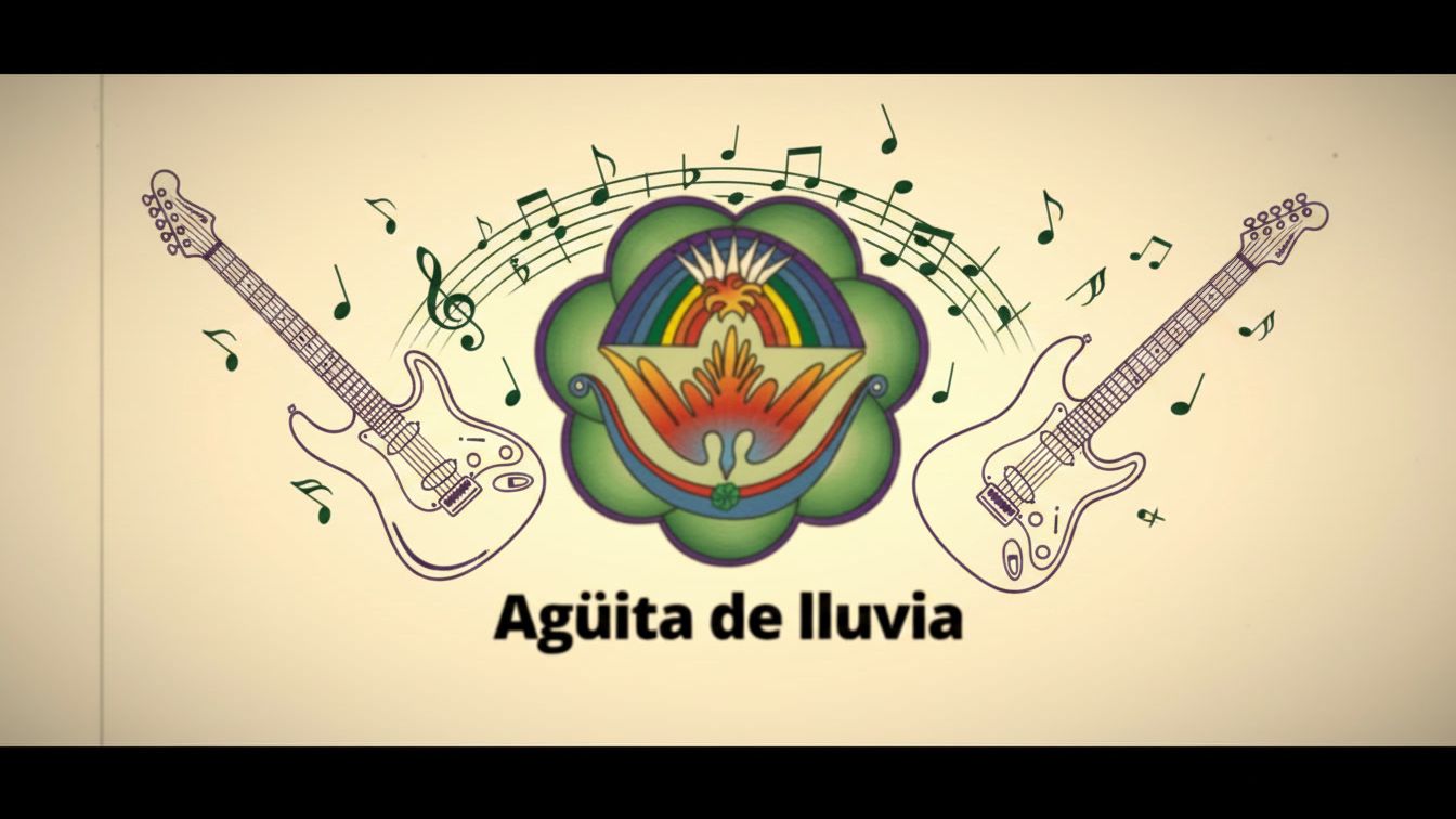 Песня Красного Пути и гитара: Agüita de lluvia