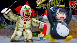 ГУГУ ГАГА ПИНГВИН ГЕЙМИНГ ИГРАЕТ В КЛОУНСКИЙ КАРНАВАЛ УЖАСОВ В ROBLOX (ОББИ) 😱