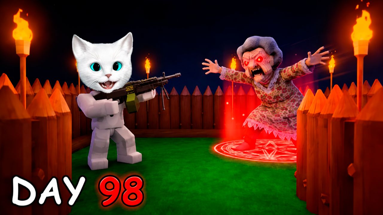 ВЫЖИТЬ 99 НОЧЕЙ В ДОМЕ У БАБУШКИ РОБЛОКС | Roblox Survive At Grandma's КОТЁНОК КРОНОС