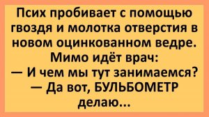 Пациент в психбольнице делает бульбометр... | Анекдоты смешные | Юмор