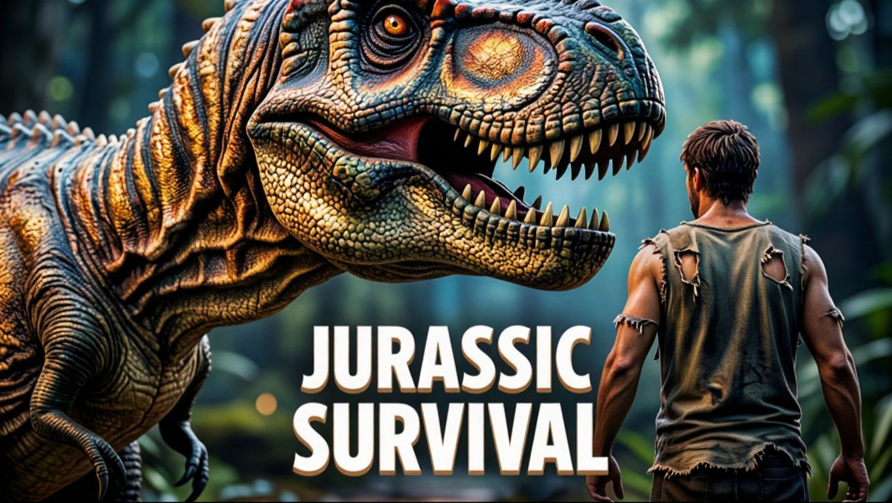 JURASSIC SURVIVAL ЗАБРОШЕННЫЙ ЛАГЕРЬ И ОХОТНИЧЬИ ПРИПАСЫ