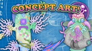My Singing Monsters - Концепты Космо-Корабля Вублинов  (Фанмейд, Мои Поющие Монстры, Msm, Мсм)
