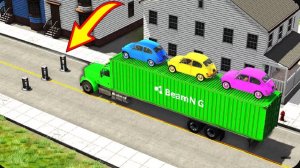Автомобили против столбиков — BeamNG Drive — 🔥 ULTIMATE Edition: Компиляция