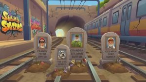 Смерть персонажей Subway Surfers