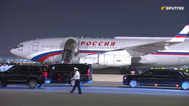 Президент России Владимир Путин прибывает с официальным визитом в Пекин 19 мая 2026 года