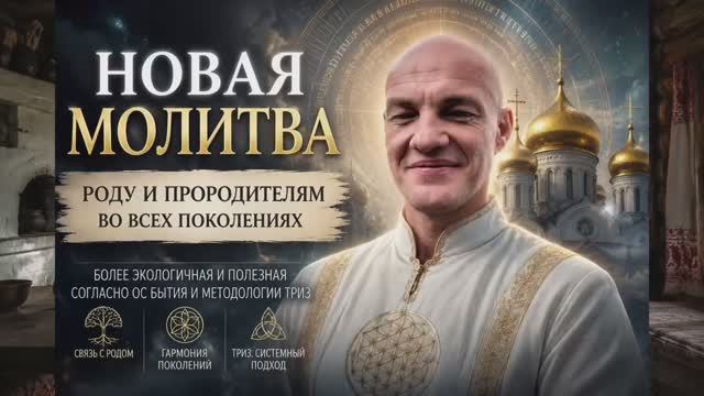 Новая молитва ПраРодителям на основе операционной системы БЫТИЯ | Евгений ЗА-ха-ров