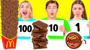 100 слоев еды Челлендж #2 c BooBoom Challenge
