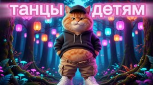 ТАНЦЫ для детей | Танцуем с котиком Толстопузом. СИГМА -КОТ🐱👑💘🤩