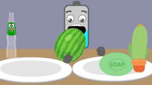🍵💚 ASMR Green Food Desserts Mukbang   Low Battery Charging Animation   NCR Animation