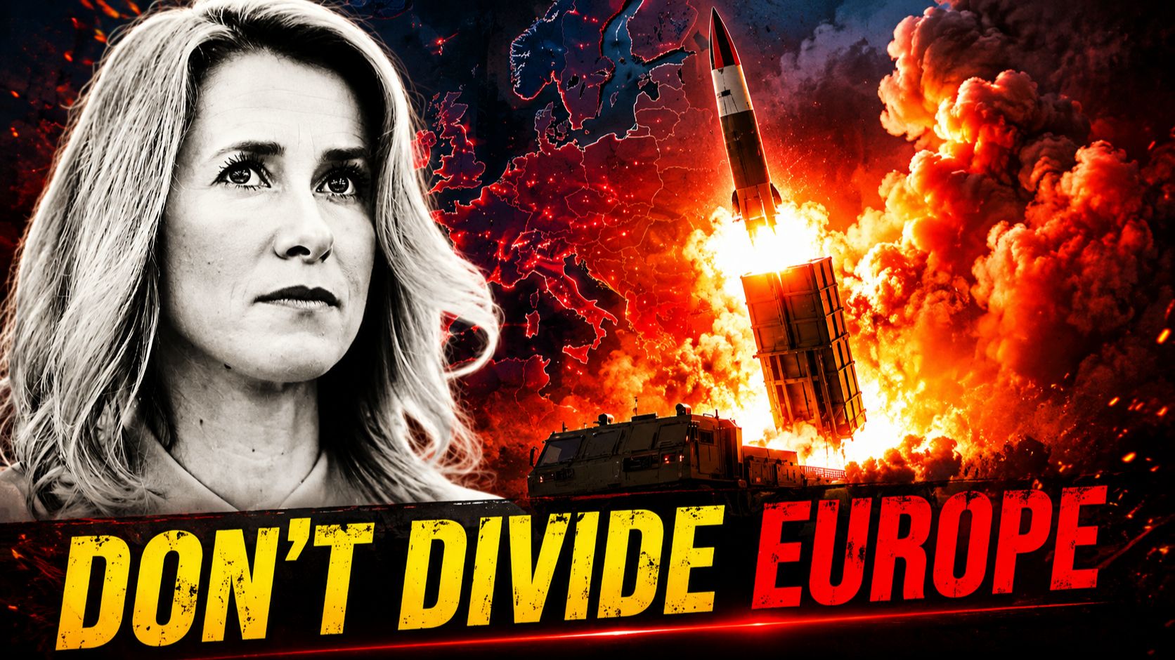 КАЯ КАЛЛАС ЕВРОПА ДОЛЖНА БЫТЬ ЕДИНОЙ, ЧТОБЫ ПРОТИВОСТОЯТЬ УГРОЗАМ!