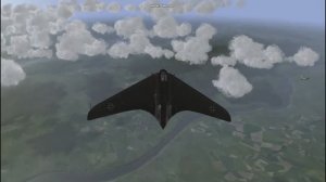 Ил-2FB Go-229 VS B-17 (2) c модами эффектов и звуками