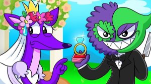 БАУНСЕЛИЯ И ДЖЕСТЕР ПОЖЕНИЛИСЬ!   Garten of Ban Ban 4 - Анимации на русском