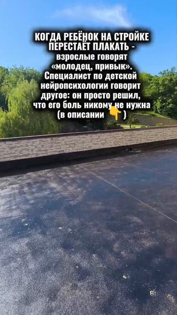 КОГДА РЕБЁНОК НА СТРОЙКЕ ПЕРЕСТАЁТ ПЛАКАТЬ - взрослые говорят «молодец, привык». Специалист по детск
