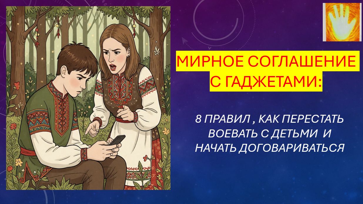 Мирное соглашение с гаджетами / РУКА ПОМОЩИ смотреть онлайн