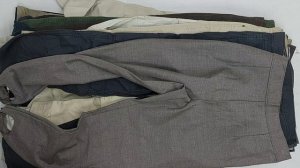 43888 Брюки штаны мужские хлопок брендовые (pantaloni cotone uomo firmate), секонд (extra), Италия,