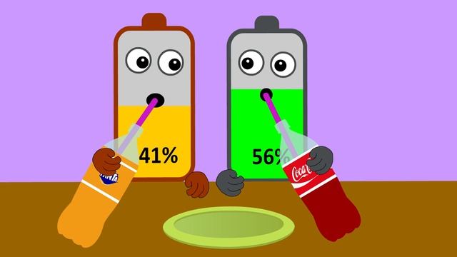 This Is A Real Friend! 😍   Asmr Mukbang Animation   Battery Charging Animation   NCR Animation