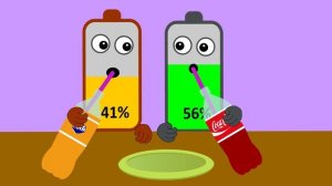 This Is A Real Friend! 😍   Asmr Mukbang Animation   Battery Charging Animation   NCR Animation
