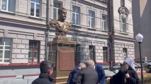 Открытие памятника императору Николаю II в Томске