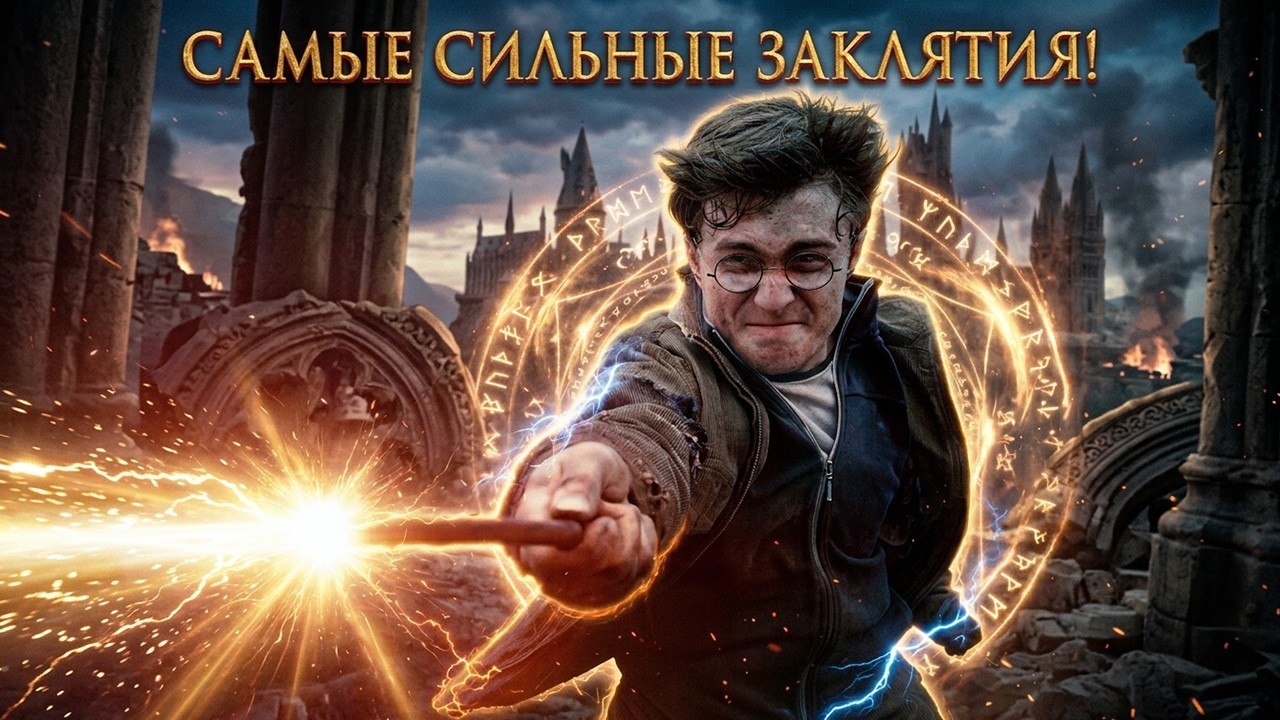 [Axis Comics] 7 уровней ЗАКЛИНАНИЙ в Гарри Поттере