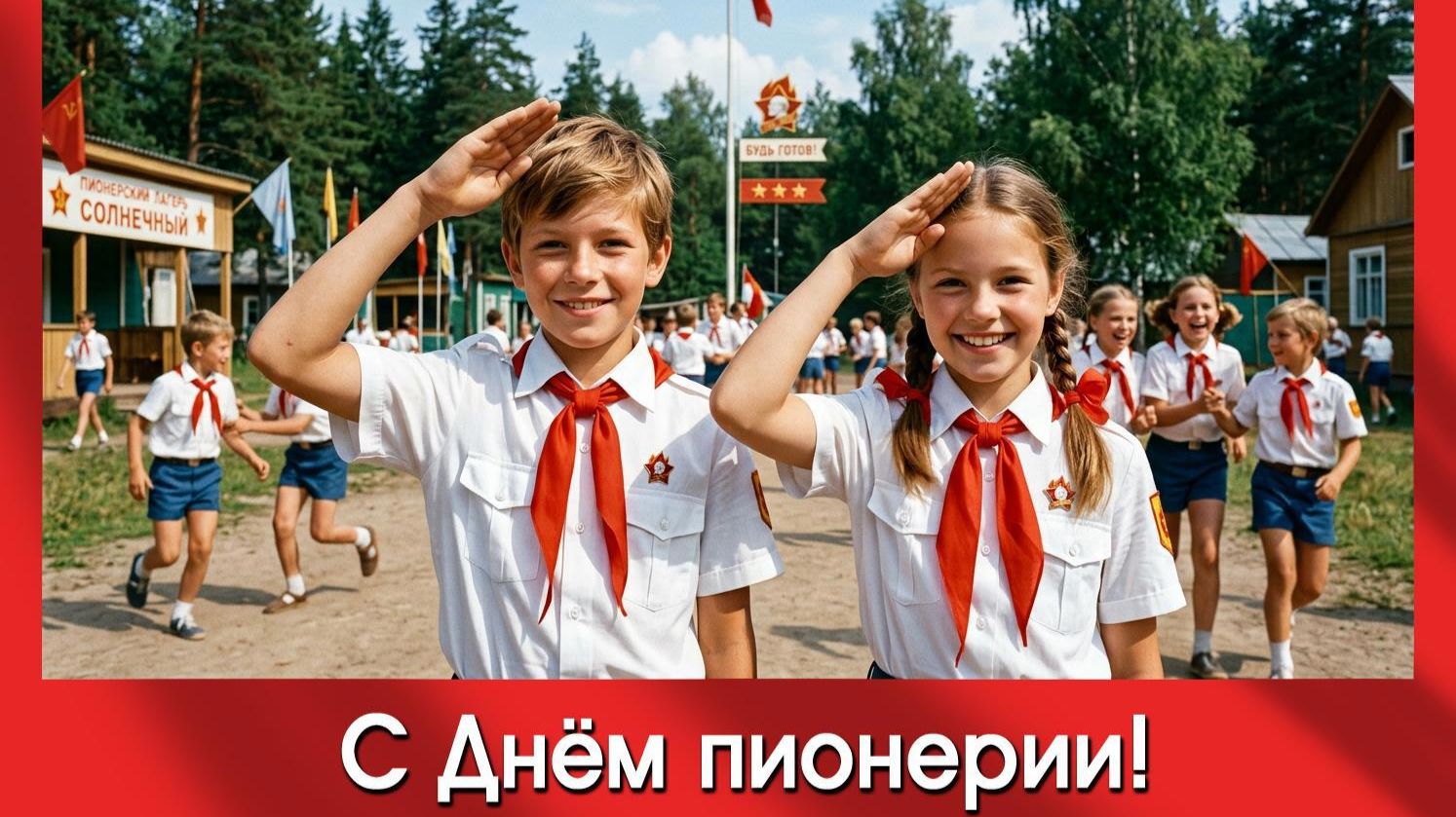 Гимн пионеров "Взвейтесь кострами". Поёт Сводный хор пионеров и школьников города Москвы (1972)