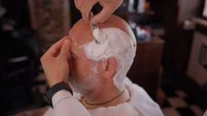 DEEP ASMR HEAD SHAVE  With & Against the Grain