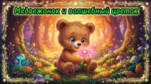 Медвежонок и волшебный цветок |Слушать сказки перед сном |Сказки на ночь для малышей |Сборник сказок