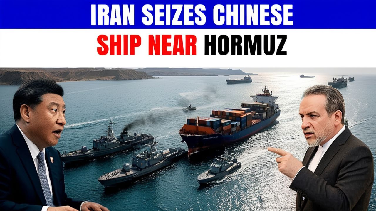 Xi Shocked After Iran Seizes Chinese Weapons Ship Near Hormuz