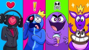ТОП 12 ЛУЧШИХ АНИМАЦИЙ   Rainbow Friend 2 & Garten Of Ban Ban 4 на русском