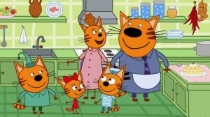 Три Кота / Развивающая Игра Для Детей.