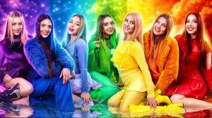 [Тим Тин] - Кто Станет Королевой Радуги Красная vs Желтая vs Зеленая vs Голубая vs Фиолетовая