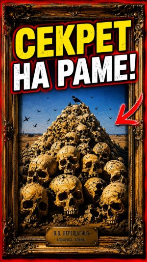 Апофеоз войны: Что Верещагин спрятал на раме? #искусство #живопись #тайныистории