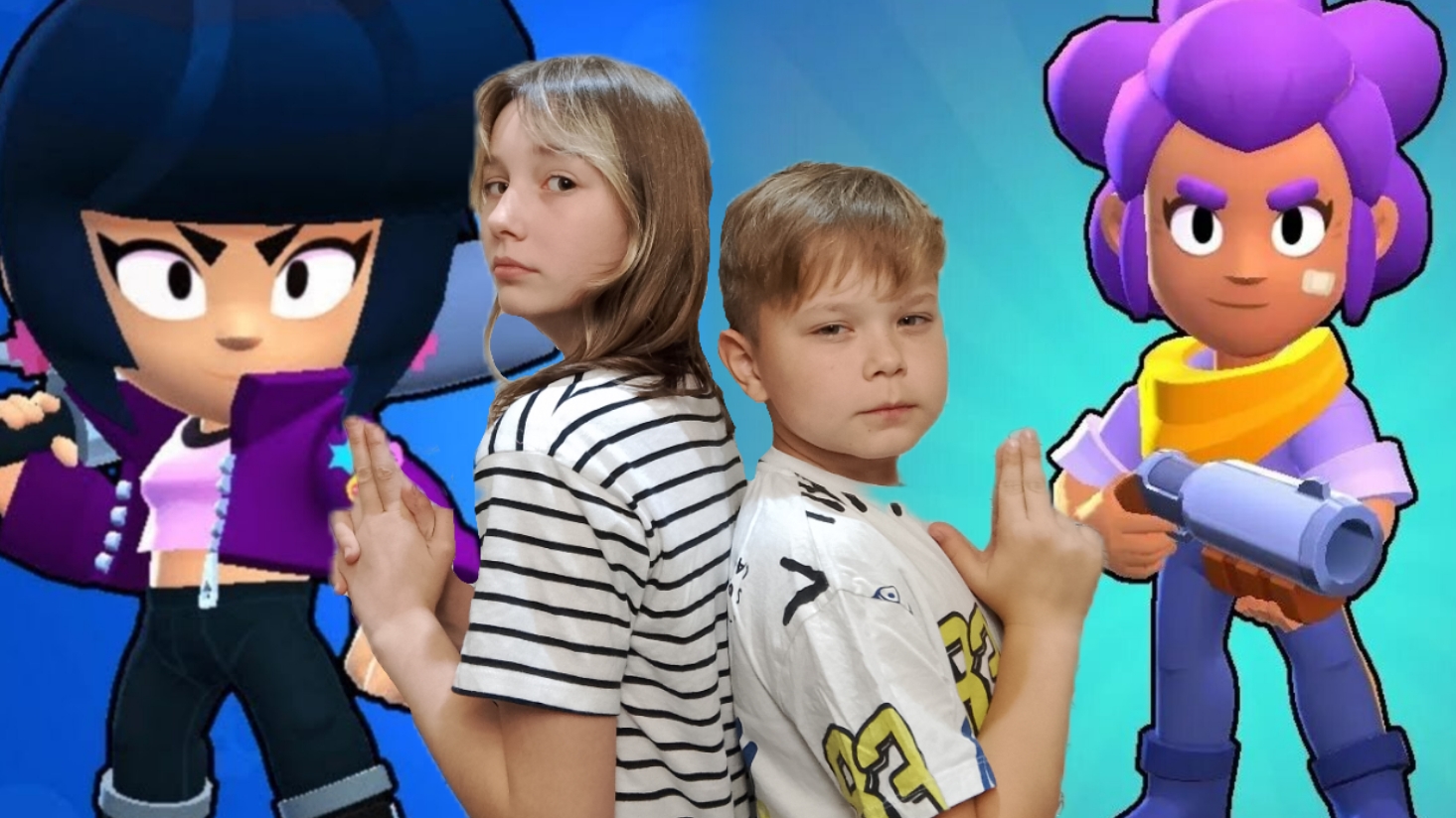 🌟BRAWL STARS нокаут БИБИ И ШЕЛЛИ 🌟ПРИГЛАСИЛ ПОДРУГУ 🤗