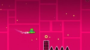 Это лёгкий уровень в geometry dash