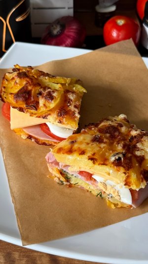 Картофельный Краст-сэндвич 🥔 🥪