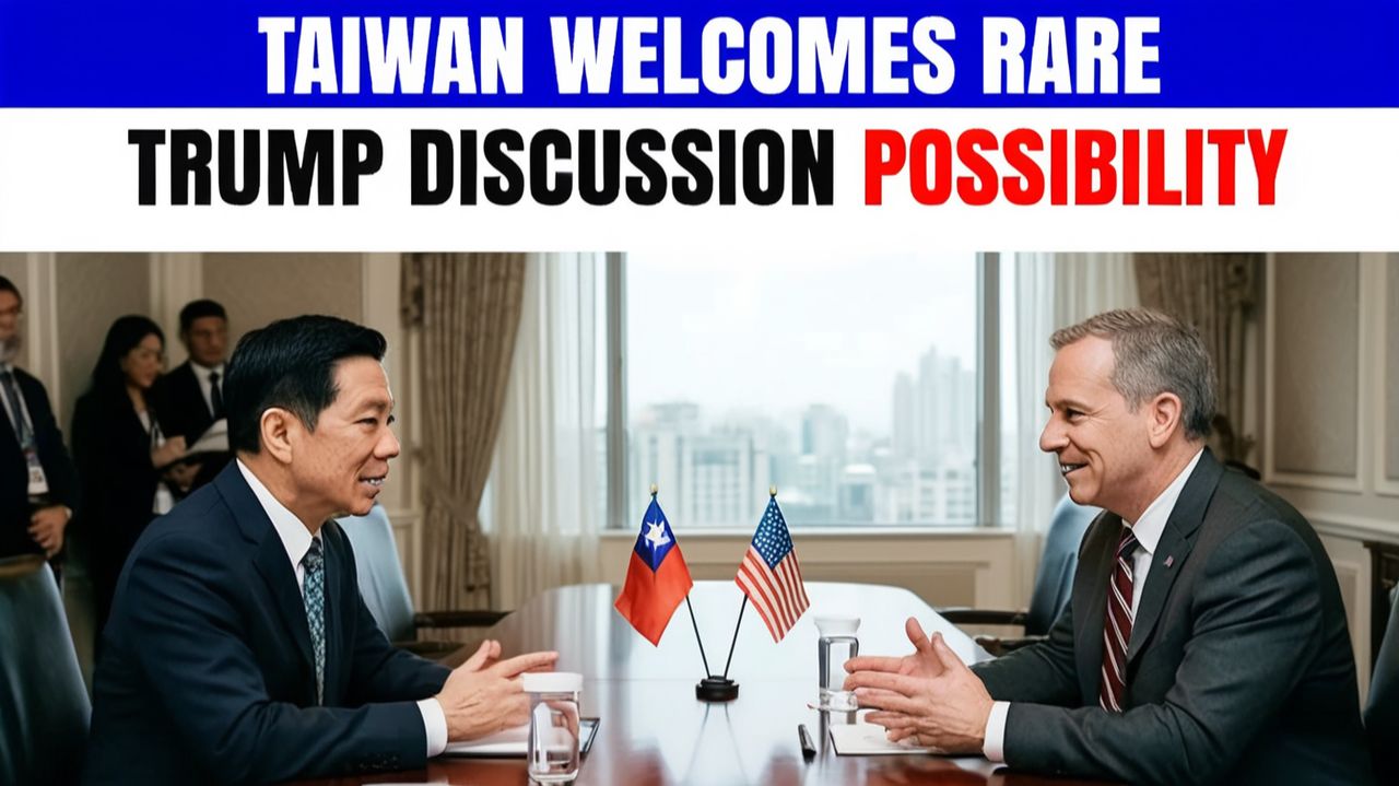 Trump Hints Historic Taiwan Call As Beijing Watches Rising Indo-Pacific Tensions