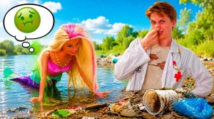 Русалки заболели из-за грязного водоёма! Даня спешит на помощь! ♀️