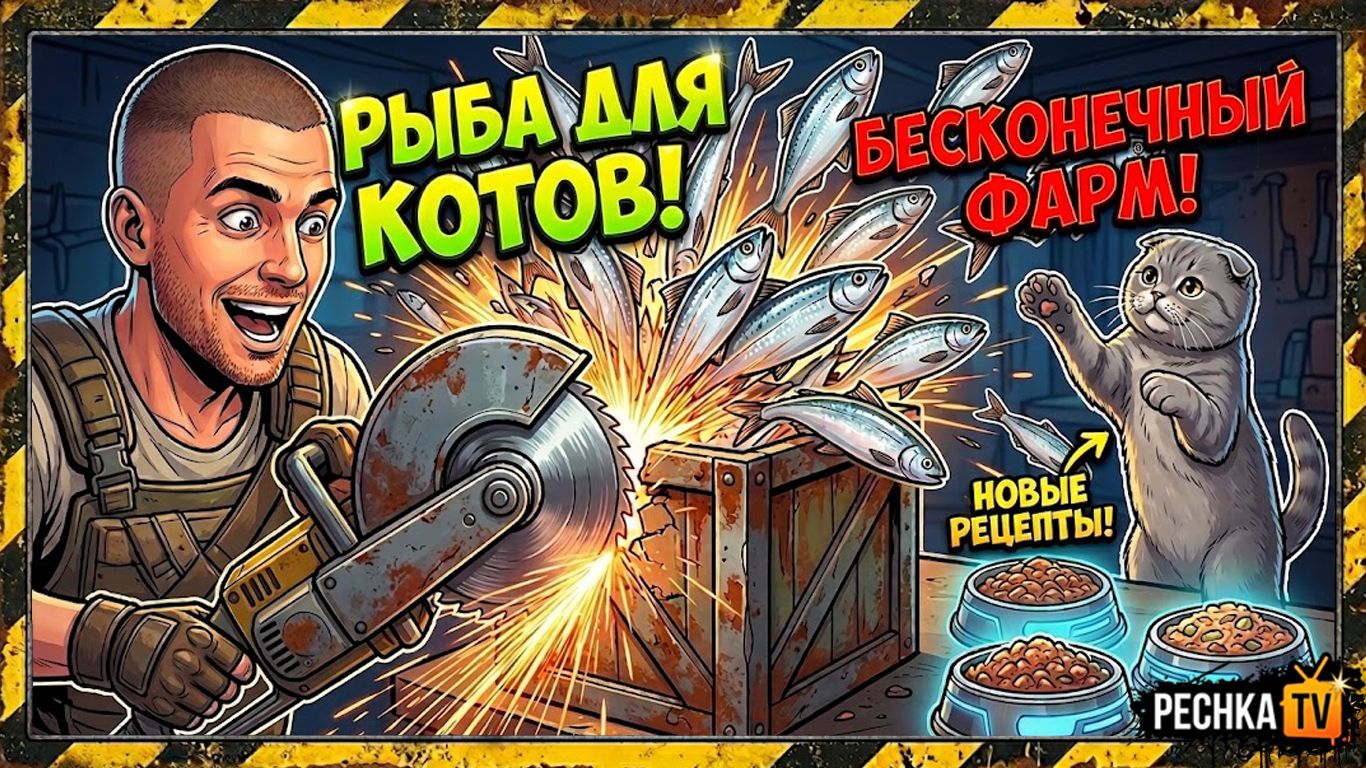 ДОБЫВАЕМ МНОГО РЫБЫ ДЛЯ КОТОВ В ЛАСТ ДЕЙ! ЯЩИКИ ДЛЯ ЦИРКУЛЯРНОЙ ПИЛЫ В LDoE | Pechka TV