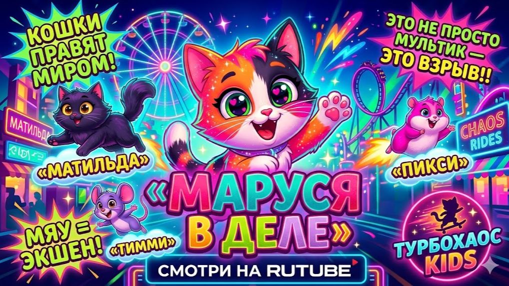 КОШКА МАРУСЯ В ДЕЛЕ серия 16