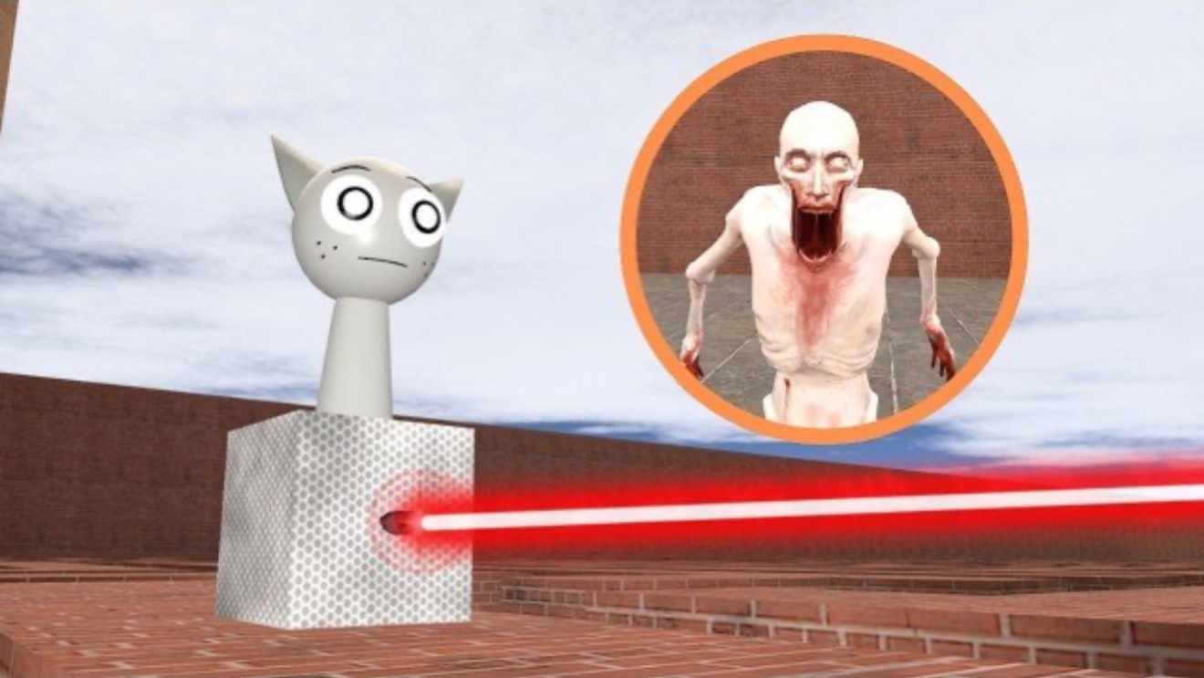 ЛАЗЕРЫ ГРЕЯ VS SCP-096. СПРУНКИ ГРЕЙ ПОСТРОИЛ ЛОВУШКУ ДЛЯ СКРОМНИКА В ГАРРИС МОДЕ!